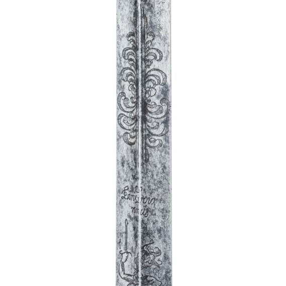 A sword blade with etched decoration, Solingen, circa 1630/40