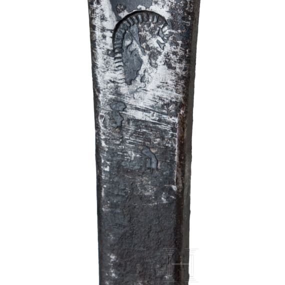 A sword blade with etched decoration, Solingen, circa 1630/40