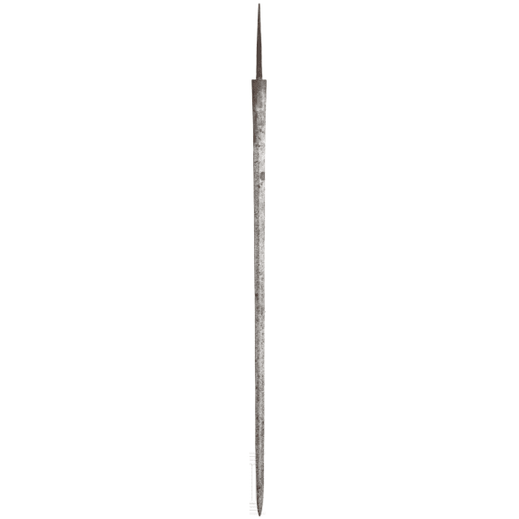 A German campaign sword blade, mid-17th century