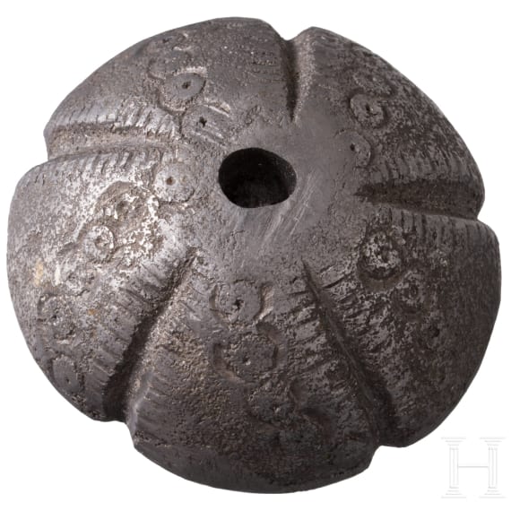 A pommel of a South German two-handed sword, circa 1580