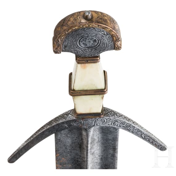 An Italian cinquedea in the style of circa 1500, 19th century