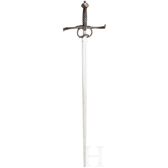 A German rapier in 1580's style, historicism, circa 1900