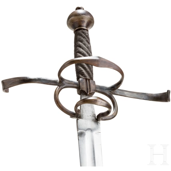A German rapier in 1580's style, historicism, circa 1900