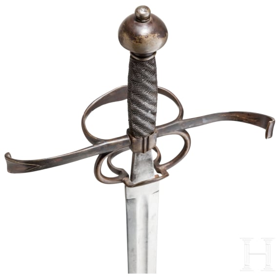A German rapier in 1580's style, historicism, circa 1900