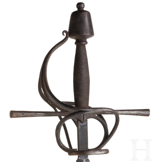 A German military rapier in the style of 1600, historicism, circa 1880