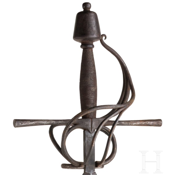 A German military rapier in the style of 1600, historicism, circa 1880