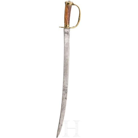 A small British hunting sabre, circa 1720