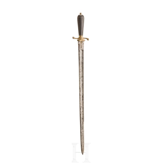A Prussian hunting hanger, Berlin, 18th century
