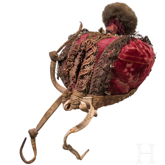 A German falcon's hood, 17th century