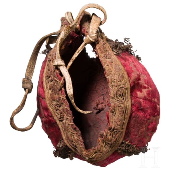 A German falcon's hood, 17th century