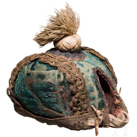 A German falcon's hood, 17th century