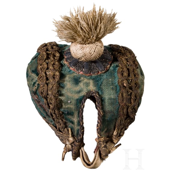 A German falcon's hood, 17th century