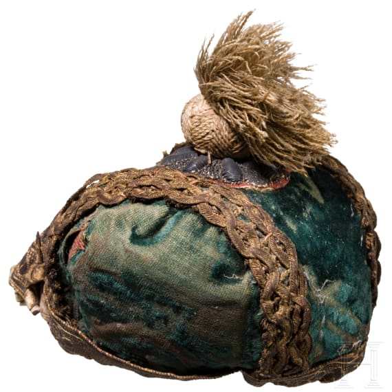 A German falcon's hood, 17th century