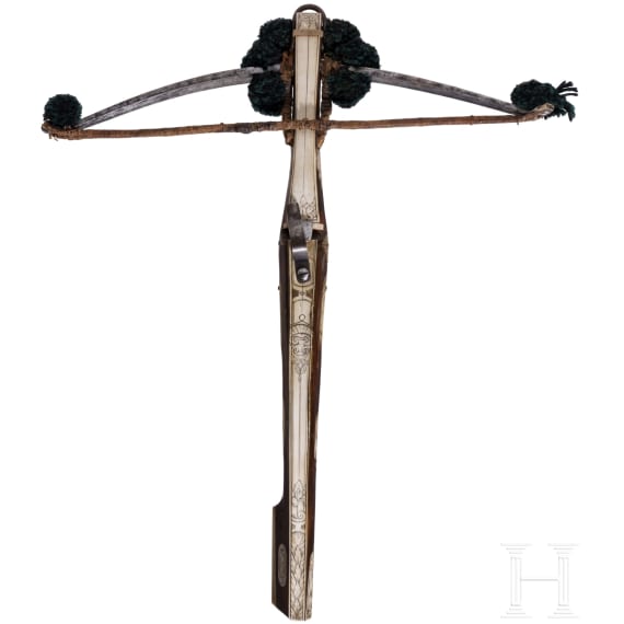 A German light sporting crossbow, 17th century