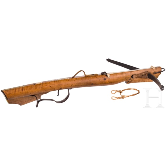 A small Saxon crossbow, circa 1730