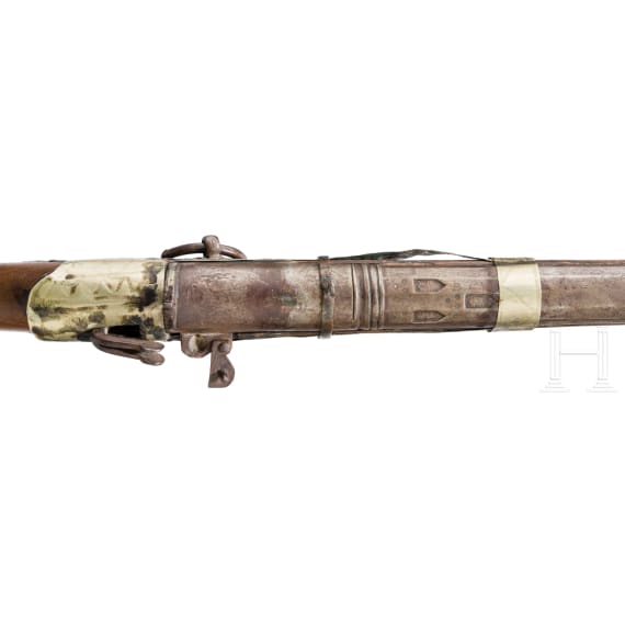 A matchlock rifle, Arabian Peninsula/West Indies, 18th century