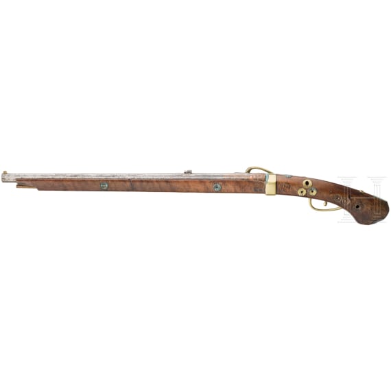 A Japanese tsutsu, late Edo period