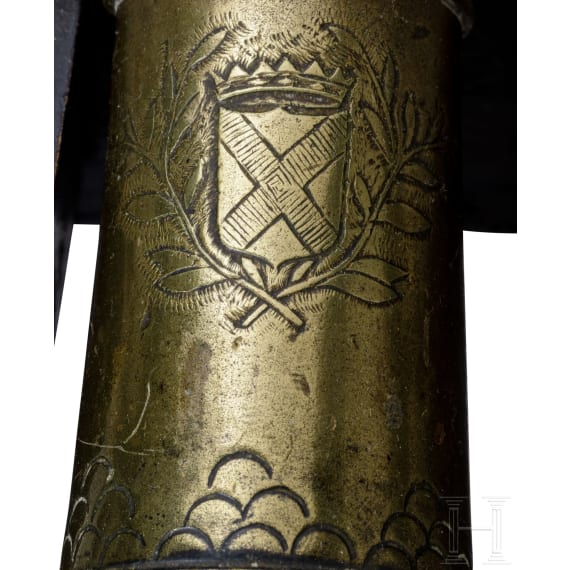 A French miniature cannon, dated 1722
