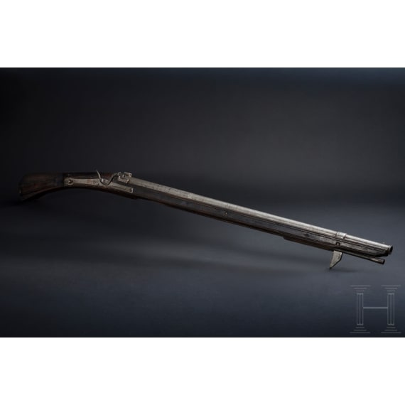 A German matchlock arquebus with push-button trigger, circa 1560/70