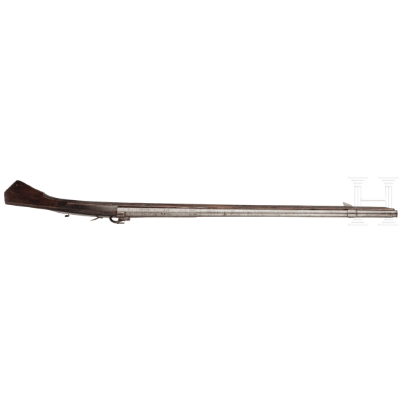 A German matchlock arquebus with push-button trigger, circa 1560/70