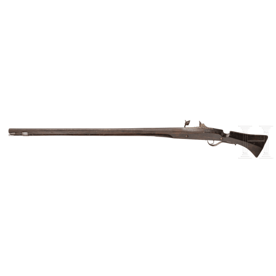 A Dutch matchlock musket, circa 1620