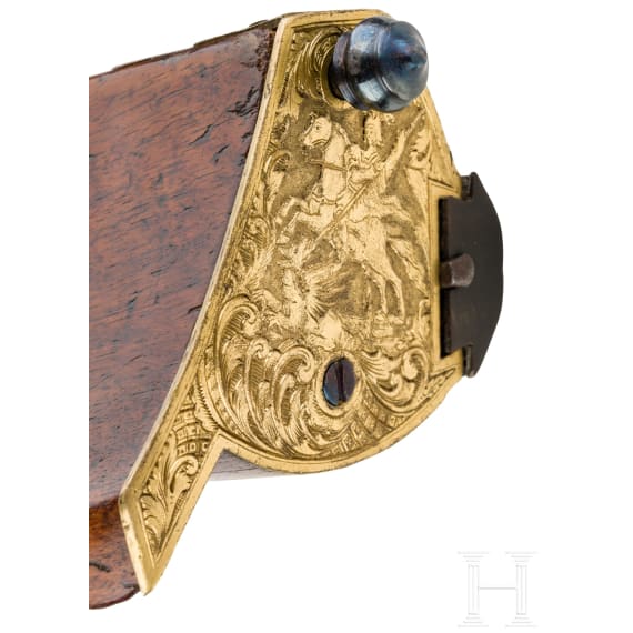 A significant deluxe wheellock rifle by Johann Jacob Kuchenreuter of Steinweg near Regensburg, circa 1760