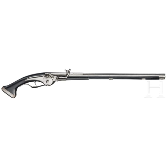 A long Dutch wheellock pistol, circa 1640/50