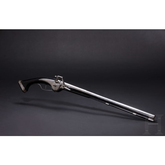 A long Dutch wheellock pistol, circa 1640/50