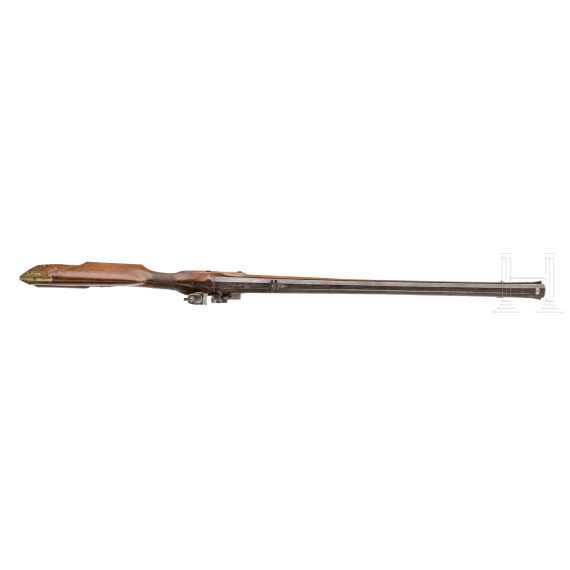 A flintlock rifle, Teutenberg in Herdzingen (?), circa 1810