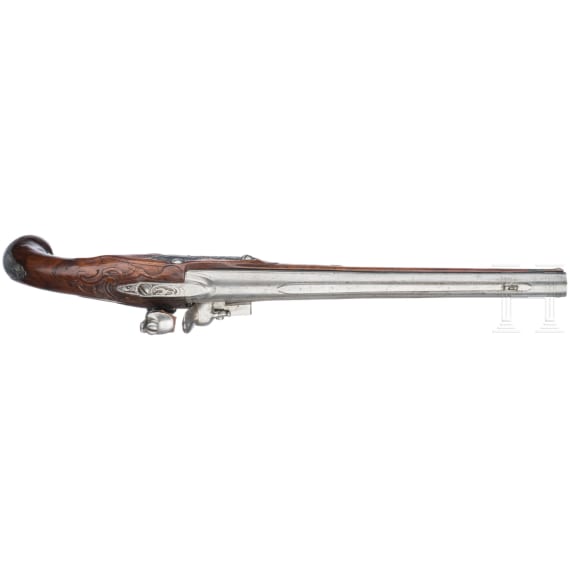 A German flintlock pistol, circa 1760