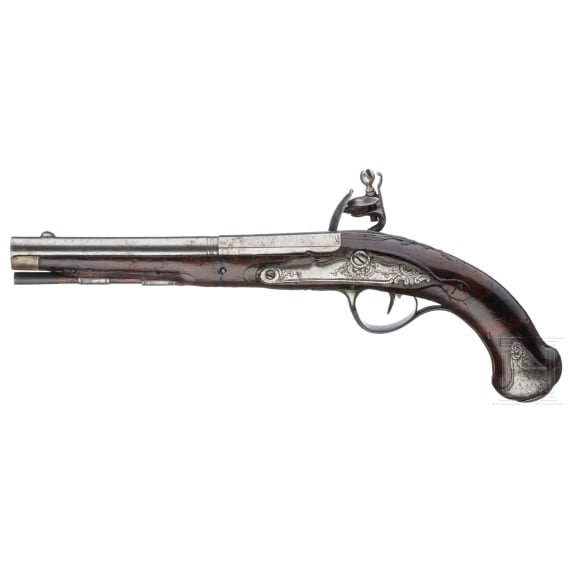 A German flintlock pistol, circa 1780
