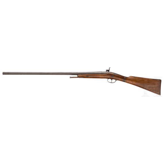 Dismountable percussion shotgun, Li&egrave;ge, around 1860