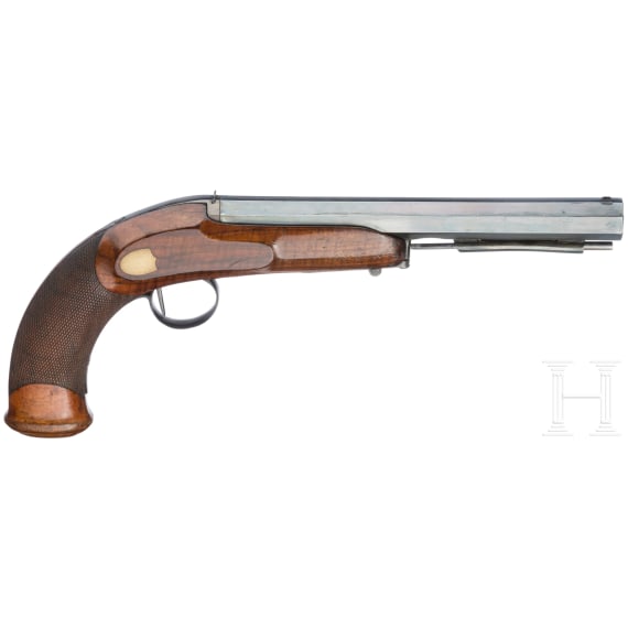 A German parlour pistol by Pfeuffer in Stuttgart, circa 1830
