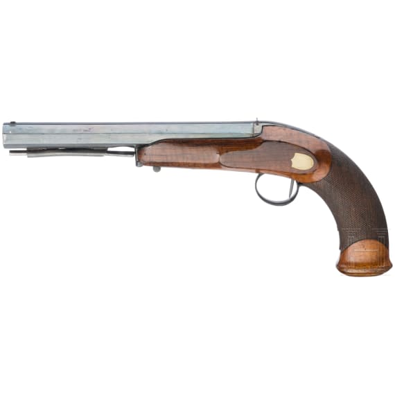 A German parlour pistol by Pfeuffer in Stuttgart, circa 1830