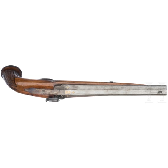 A pair of percussion pistols, France, ca. 1840