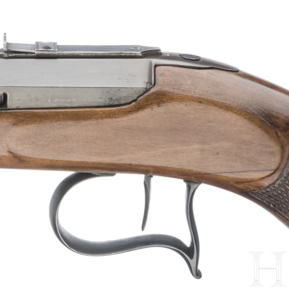 A Swiss parlour pistol by Bally in Lausanne, circa 1850