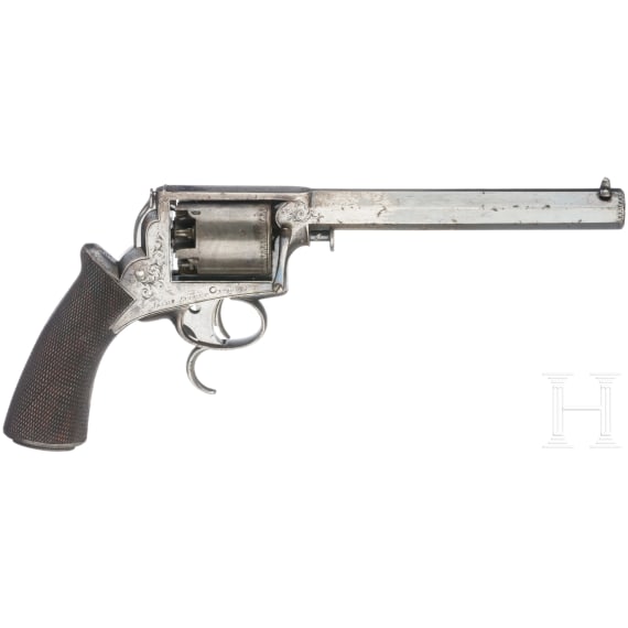 A Percussion Revolver Adams, System Tranter, in Case