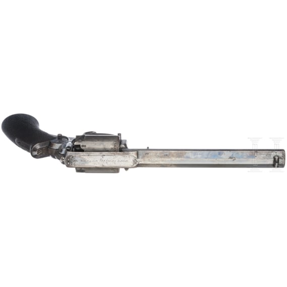 A Percussion Revolver Adams, System Tranter, in Case