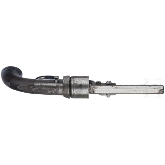 A Harvey percussion revolver, Second Model
