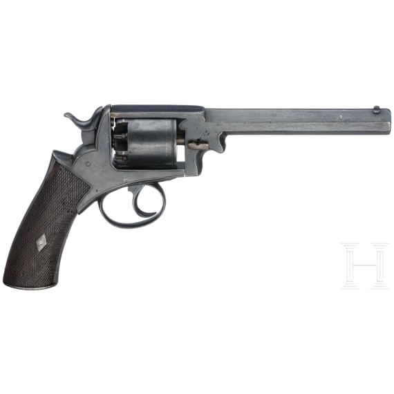 A Webley "Longspur Revolver", ca. 1855