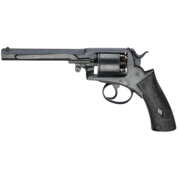 A Webley "Longspur Revolver", ca. 1855