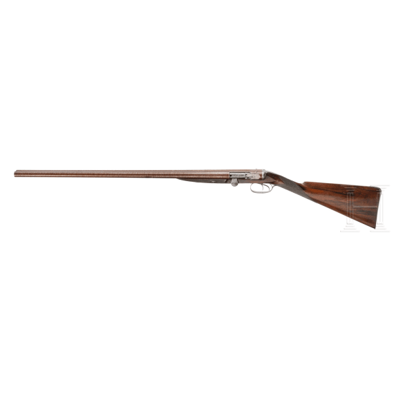 A double-barrelled firing needle shotgun, J. Needham & Co. in London, circa 1855