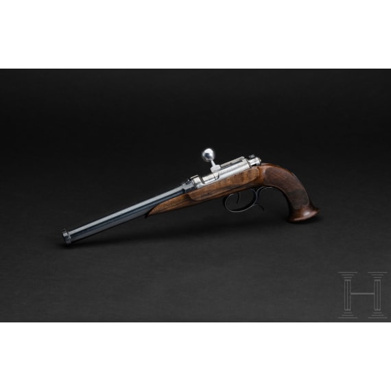 A Dreyse needle-fire pistol, prototype, 1849