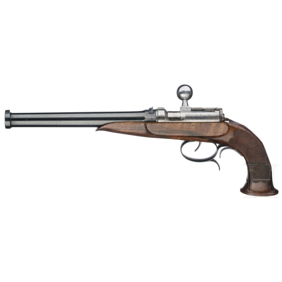 A Dreyse needle-fire pistol, prototype, 1849