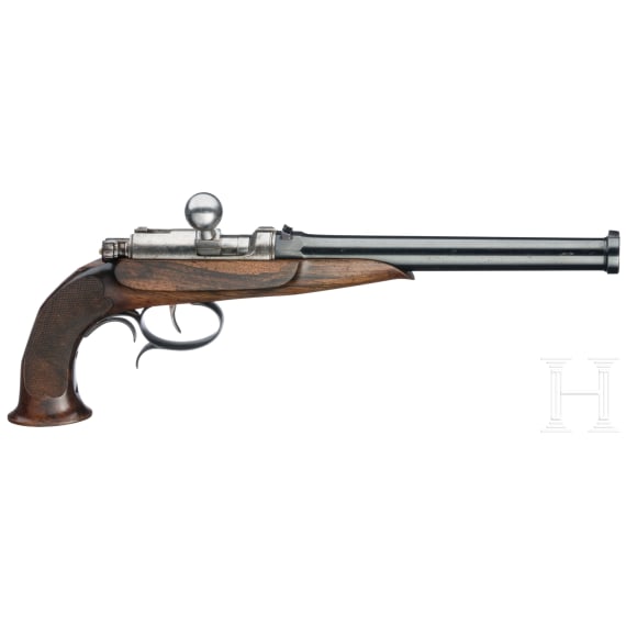 A Dreyse needle-fire pistol, prototype, 1849