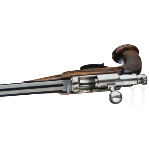 A Dreyse needle-fire pistol, prototype, 1849