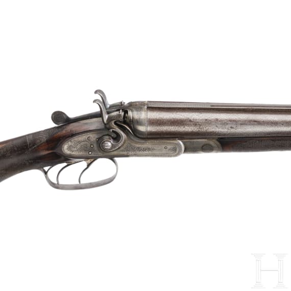 A side by side shotgun Overbaugh & Co., New York