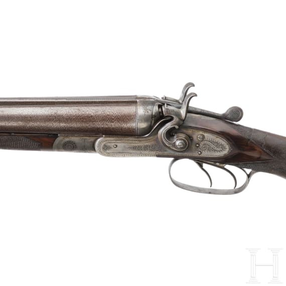 A side by side shotgun Overbaugh & Co., New York