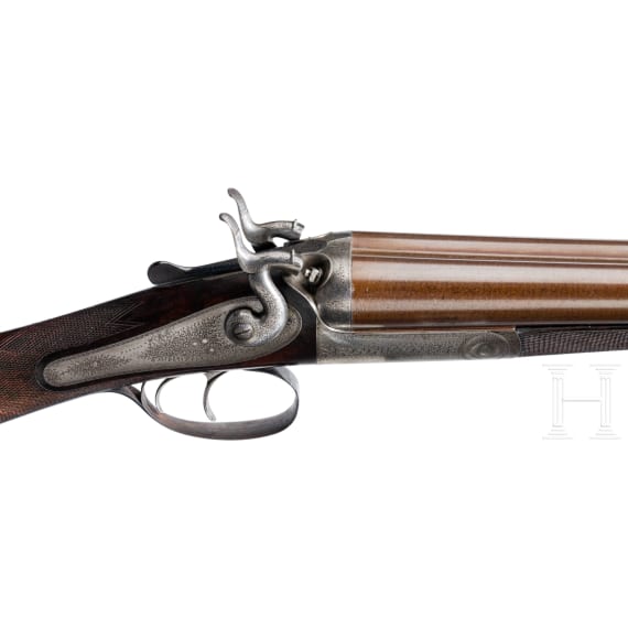 A side-by side shotgun by J. Purdey in London
