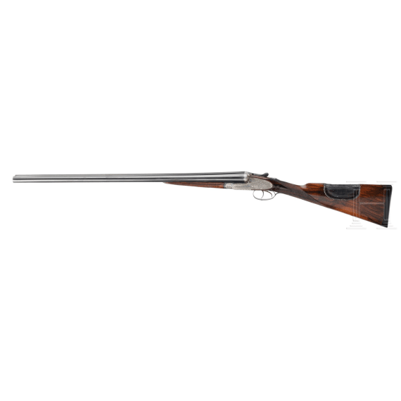 A pair of side-by-side shotguns by Stephen Grant & Sons, in case